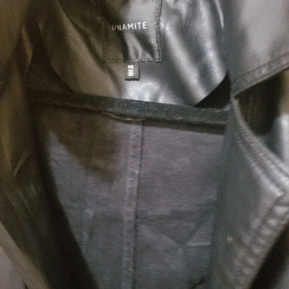 Faux leather Jacket - Picture 4 of 5